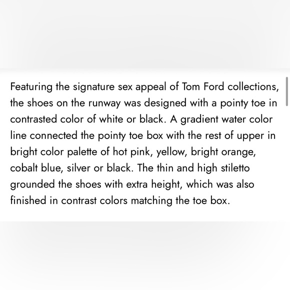 Tom Ford Cobalt Blue Satin Pointed Toe Pumps with a Dipped Dyed Finish, Size 40 - Picture 15 of 15